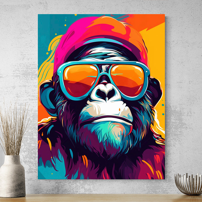 Tableau Singe Hip Hop