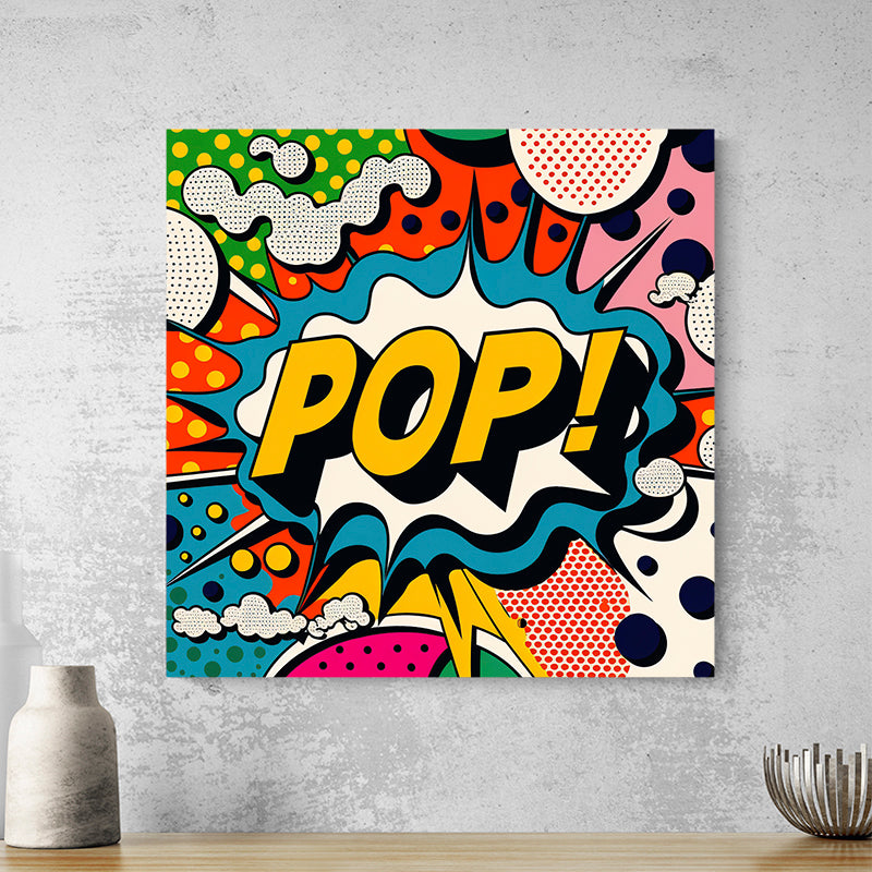 Tableau Pop Art Abstrait