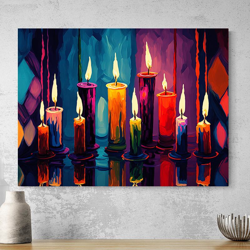 Tableau Couleur Bougie