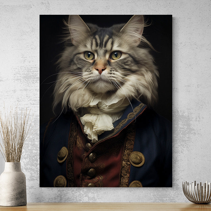 Tableau Chat Aristocrate