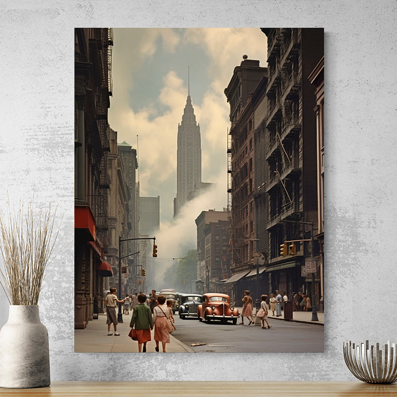 Tableau Vintage New York