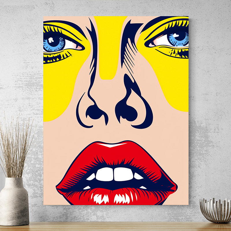 Tableau Pop Art Femme