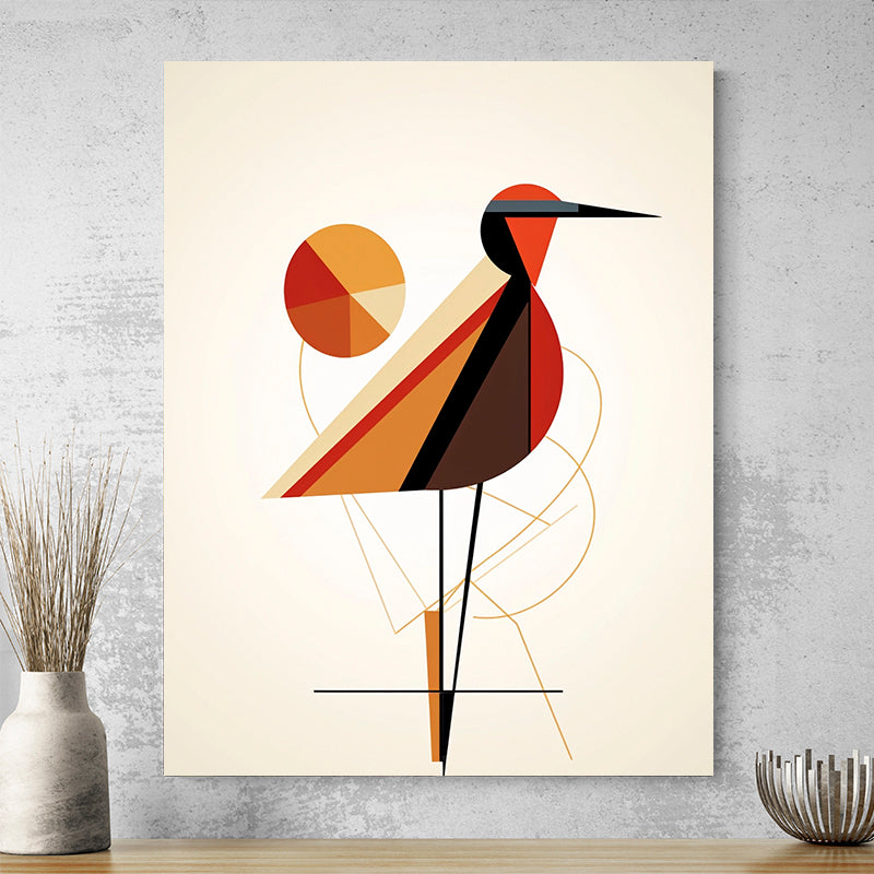 Tableau Moderne Oiseau