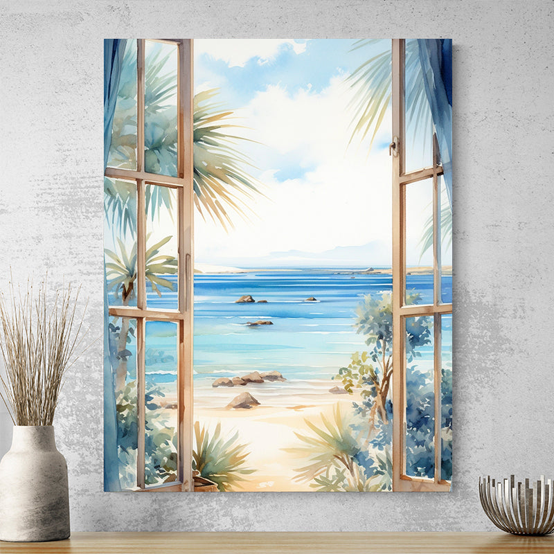 Tableau Fenetre Mer