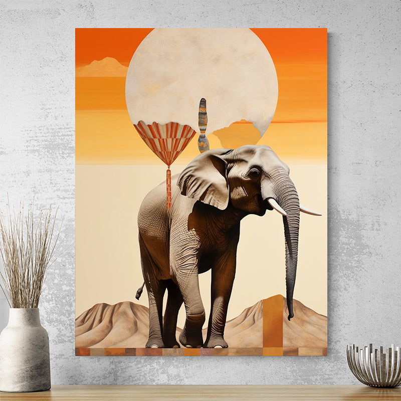 Cadre Africain En Bois - Tableau Décoratif Thème Afrique - Noir (Occasion)