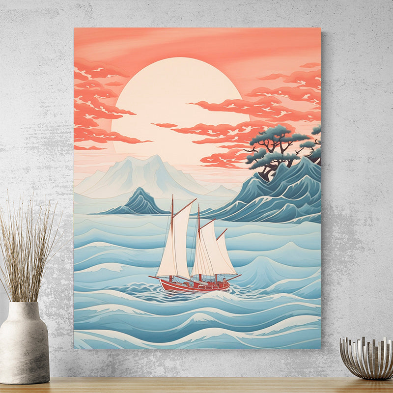 Tableau Mer Japonais