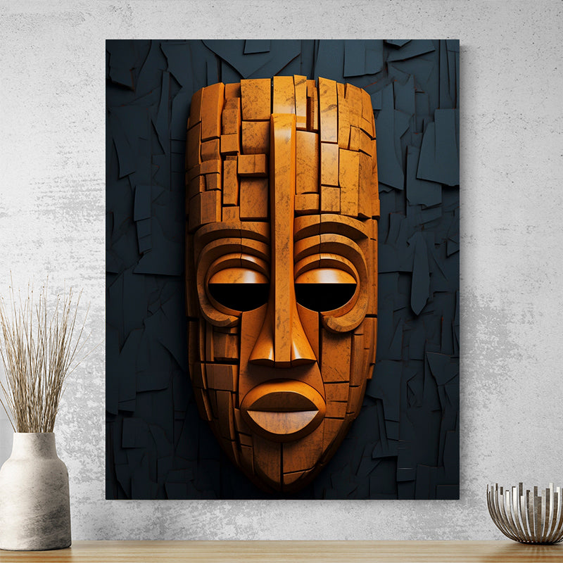 Tableau Masque Africain