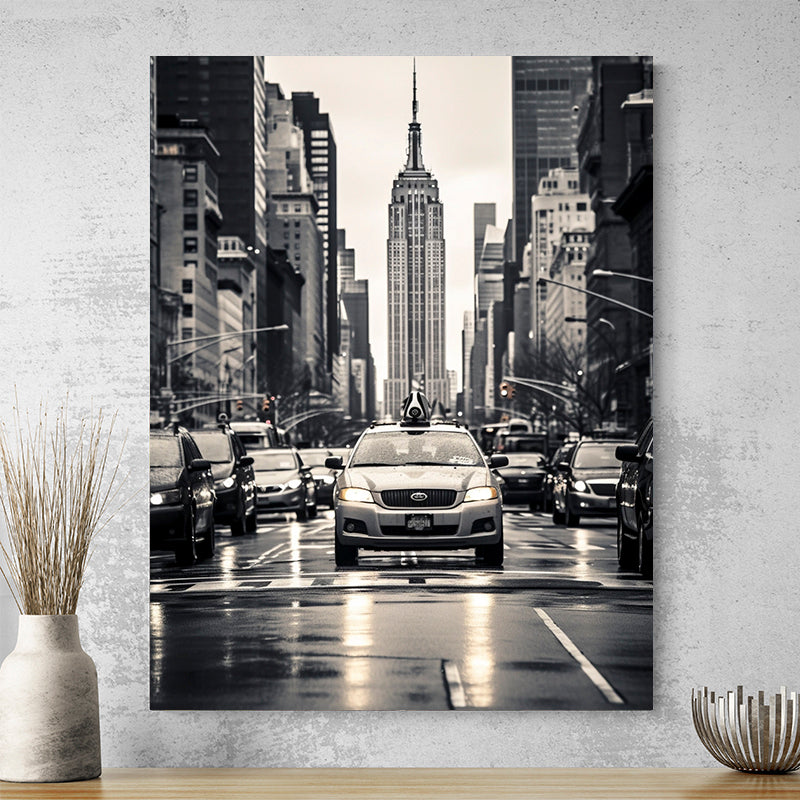 Tableau New York Noir Et Blanc