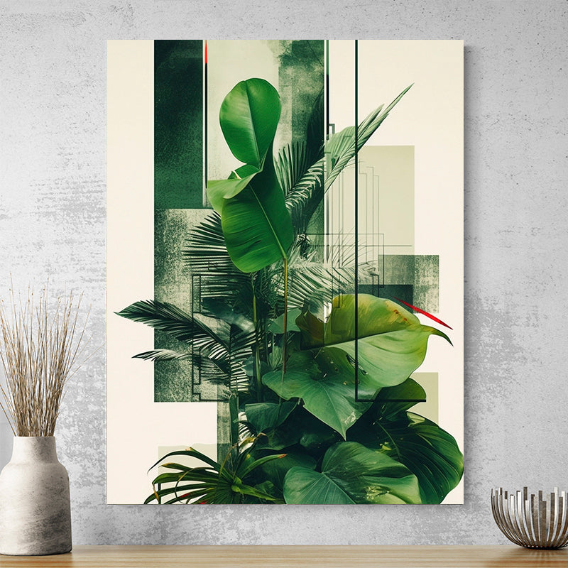 Tableau Moderne Plantes