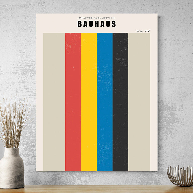 Tableau Bauhaus Lignes