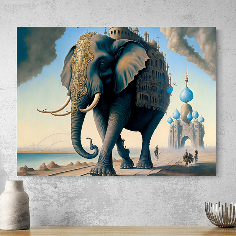 Tableau Elephant Dali