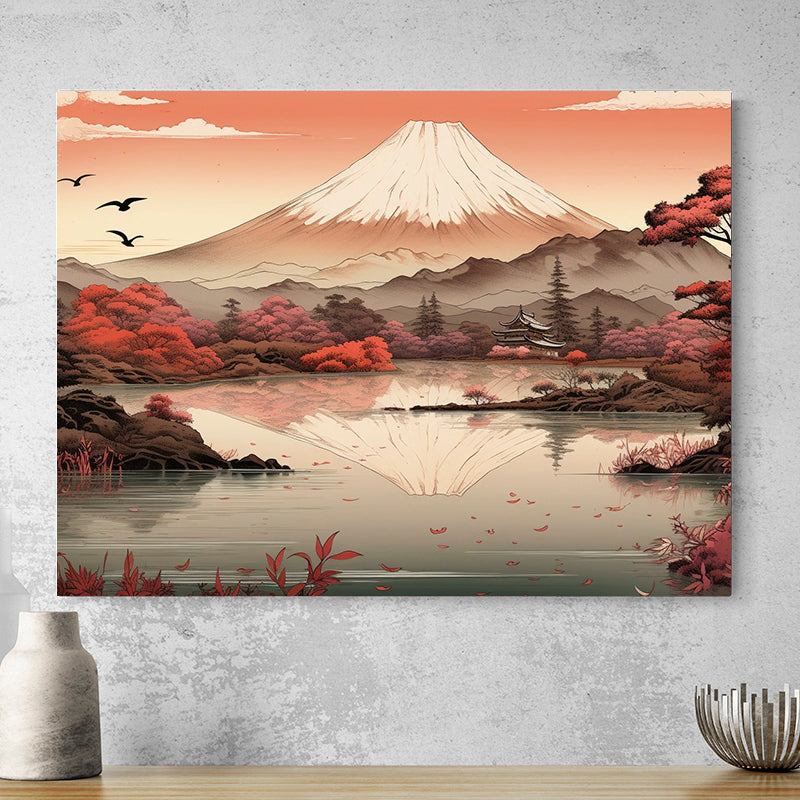 Tableau Paysage Japonais