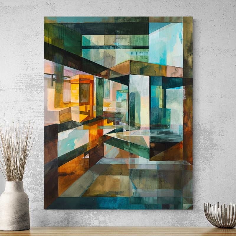 Tableau Contemporain Cubisme