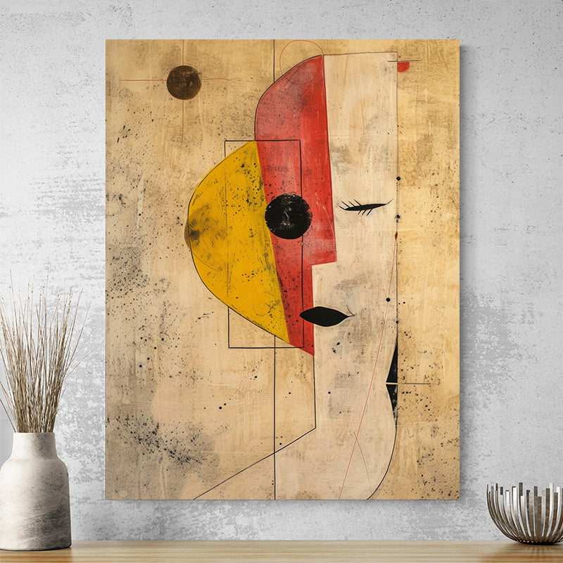 Tableau Moderne Beige