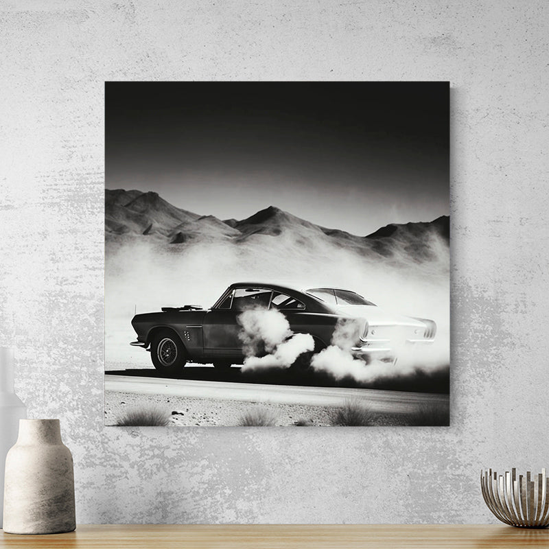 Tableau Noir Et Blanc Vintage