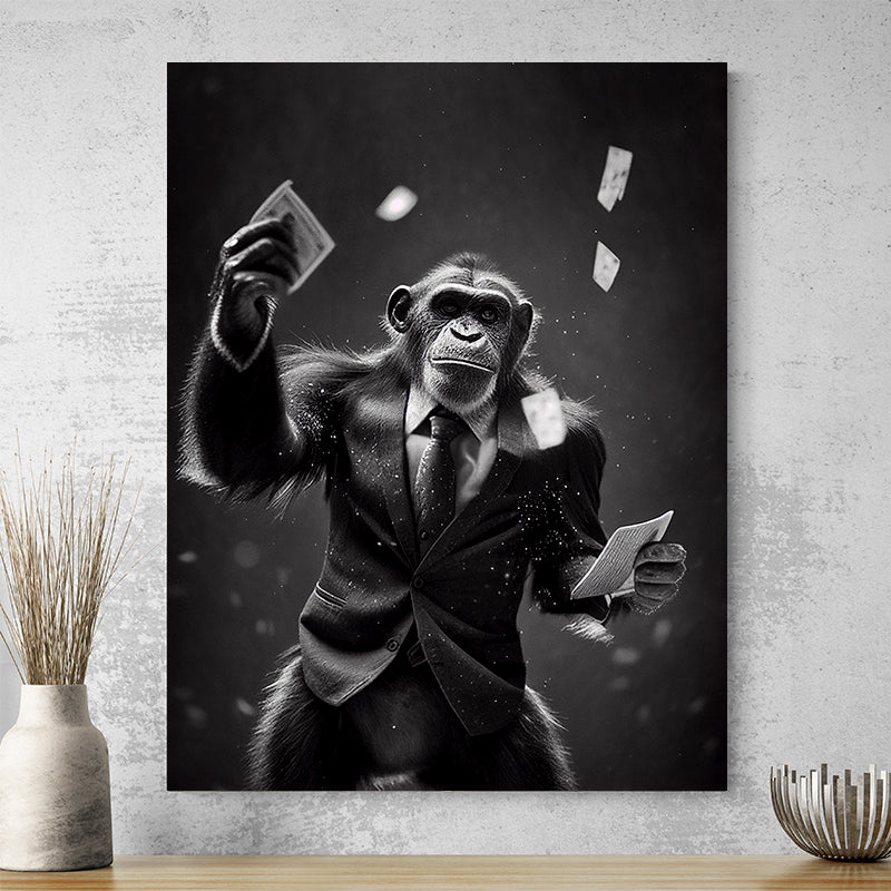 Tableau Singe Mafia