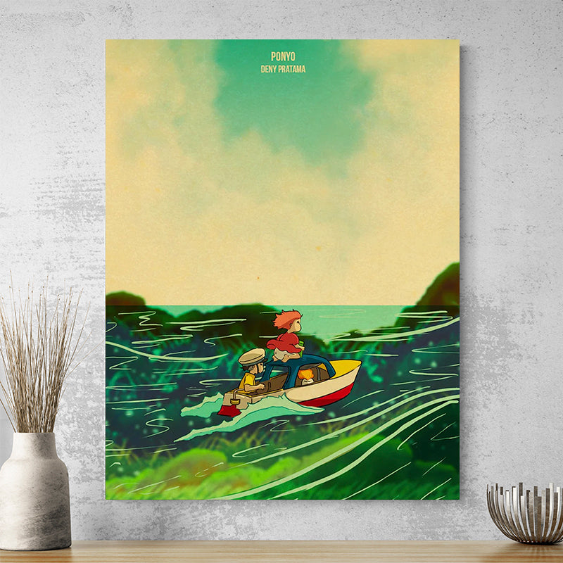 Tableau Ghibli Ponyo