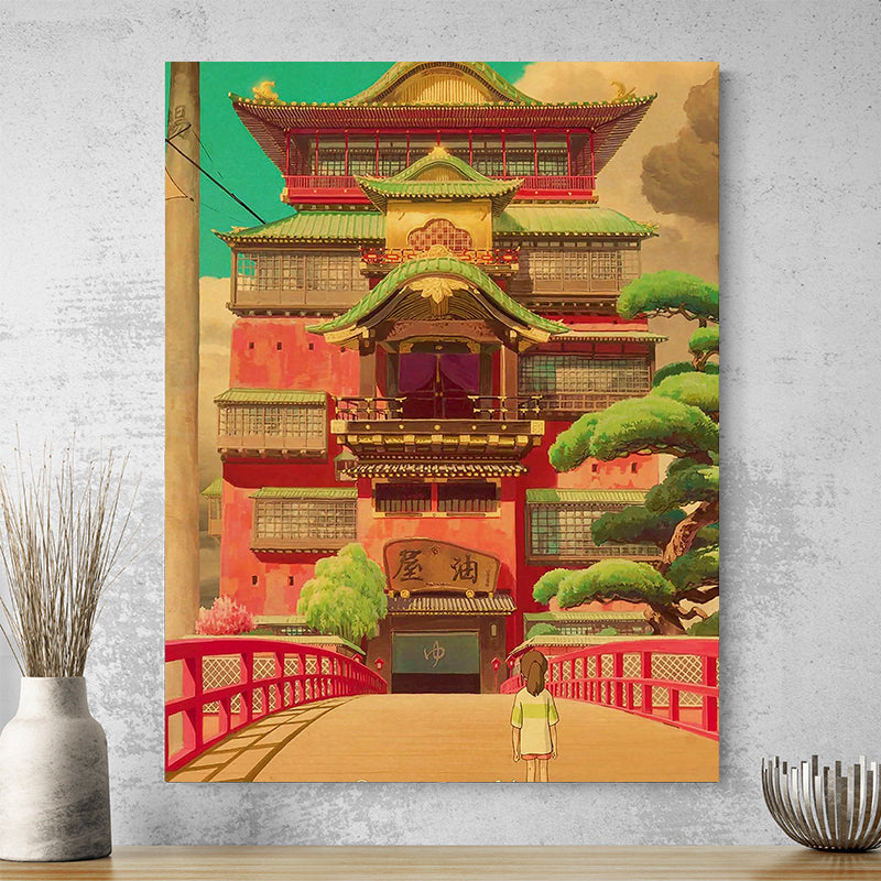 Tableau Ghibli Voyage De Chihiro