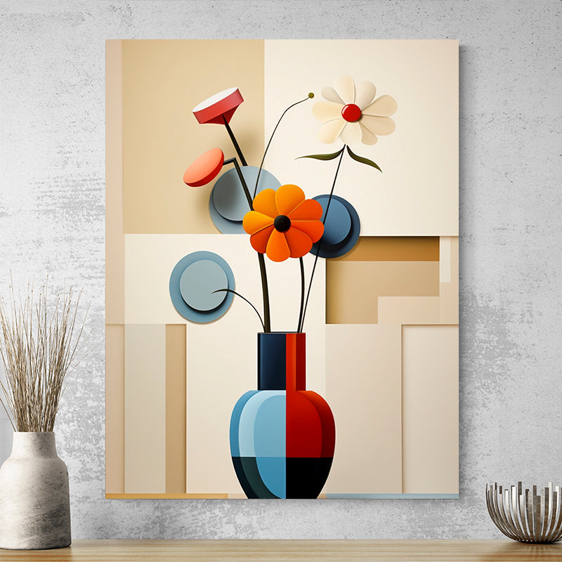 Tableau De Fleurs Moderne