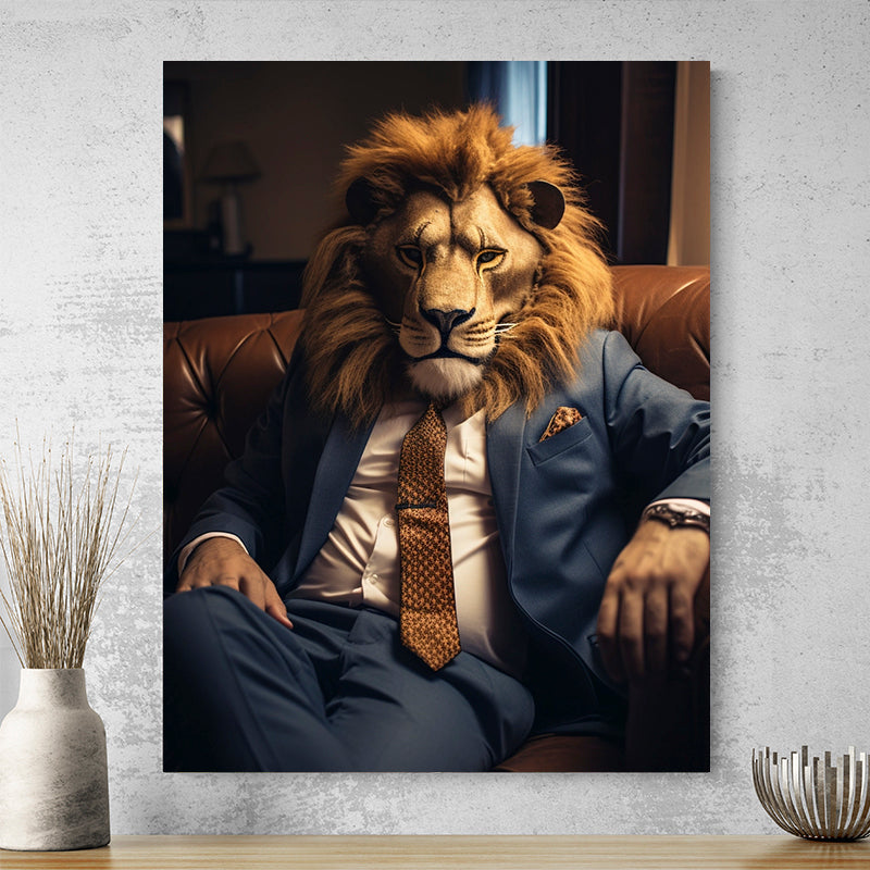 Tableau Lion Costume