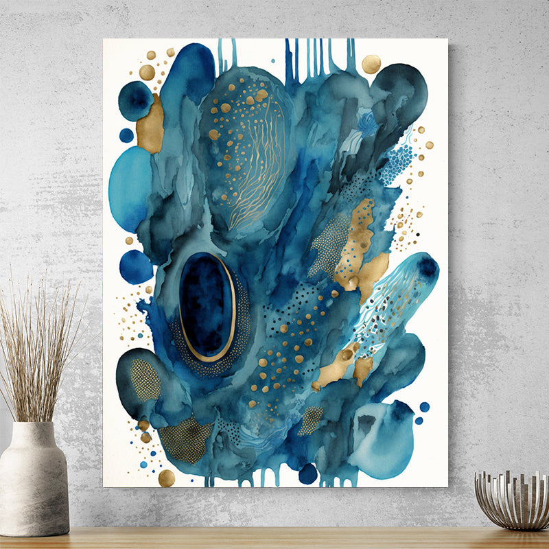 Tableau Bleu Canard