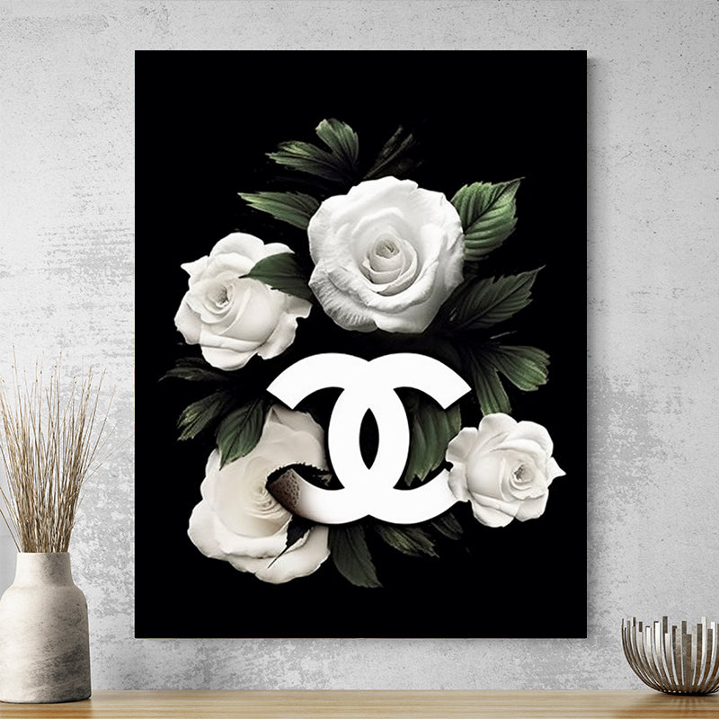 Tableau Chanel Noir Et Blanc