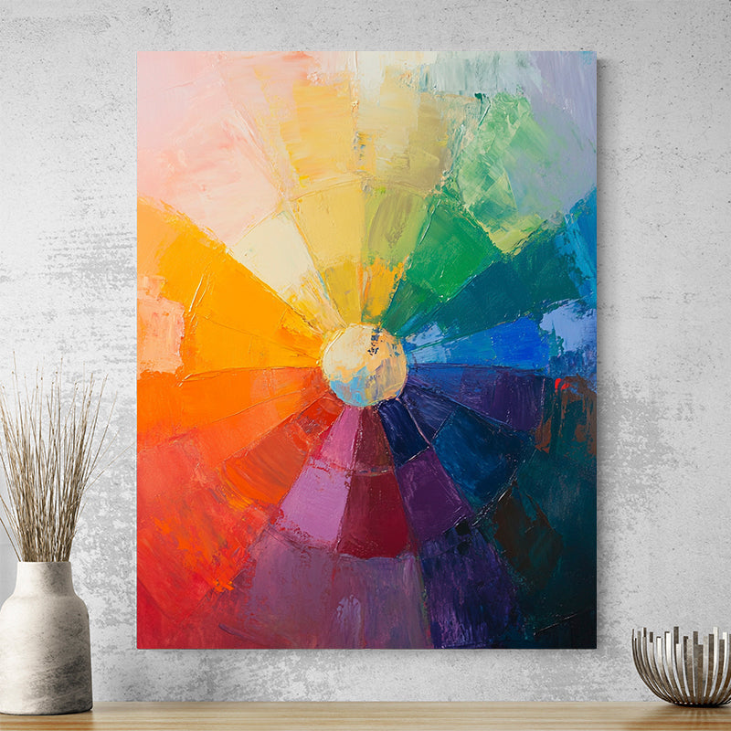 Tableau Contemporain Couleur