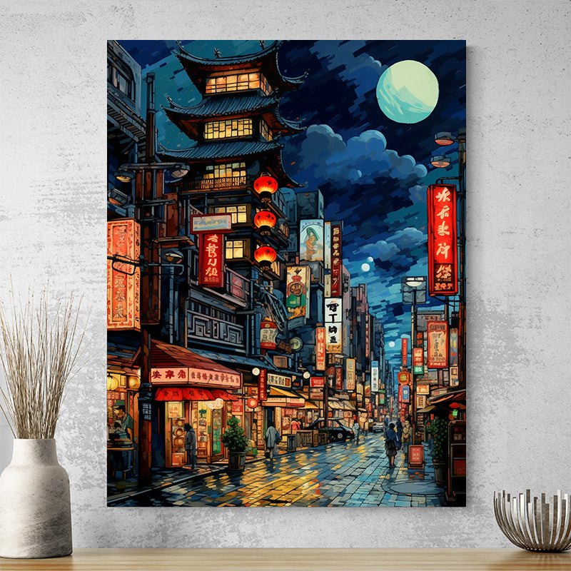 Tableau Japonais Van Gogh