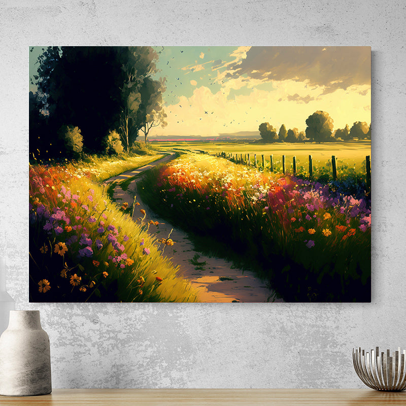 Tableau Paysage Été