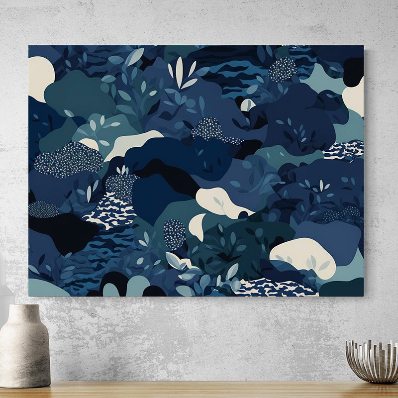 Tableau Déco Bleu