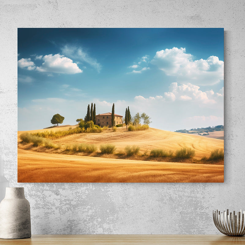 Tableau Paysage Italien — décoration murale sur toile ou verre acrylique