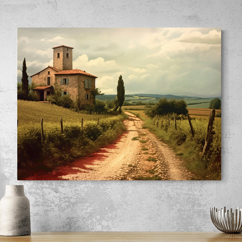 Tableau Paysage Campagne