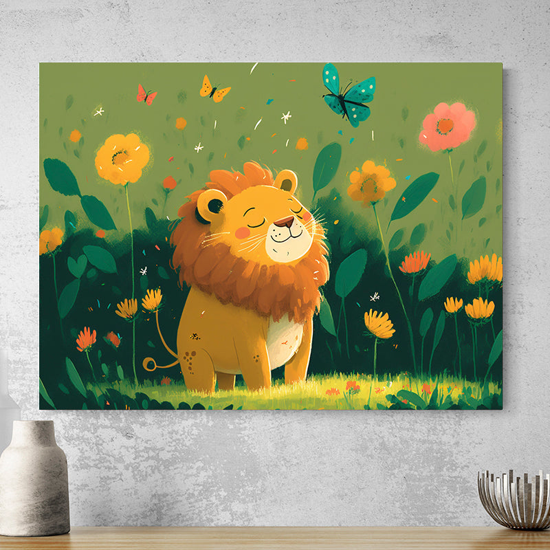 Tableau Chambre Bébé Jungle