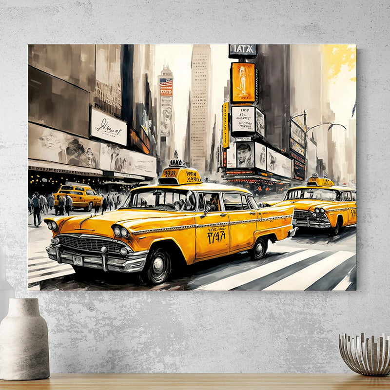 Tableau New York Vintage Time Square