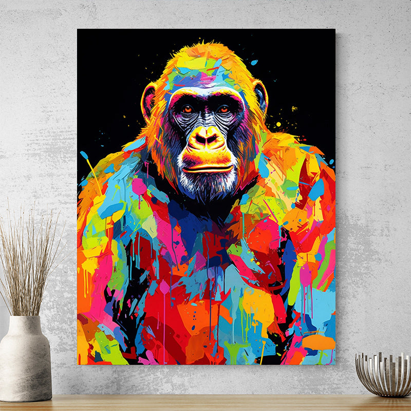 Tableau Pop Art Gorille