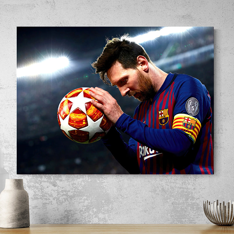 Tableau Foot Messi