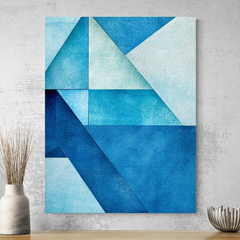Tableau Decoration Bleu
