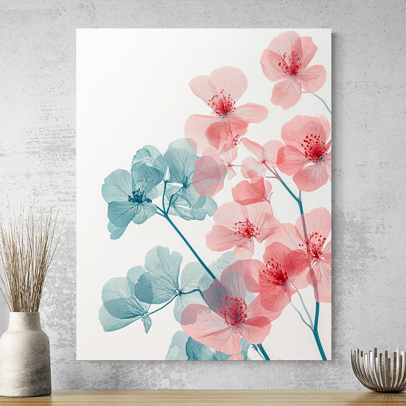 Tableau Décoration Fleur Pastel