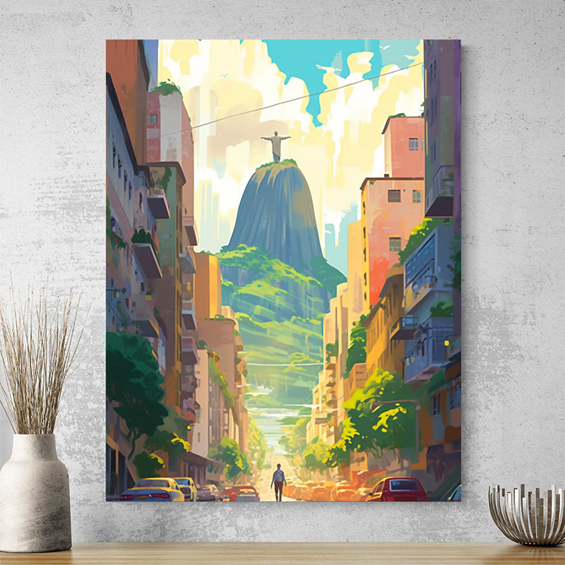 Tableau Paysage Brésil