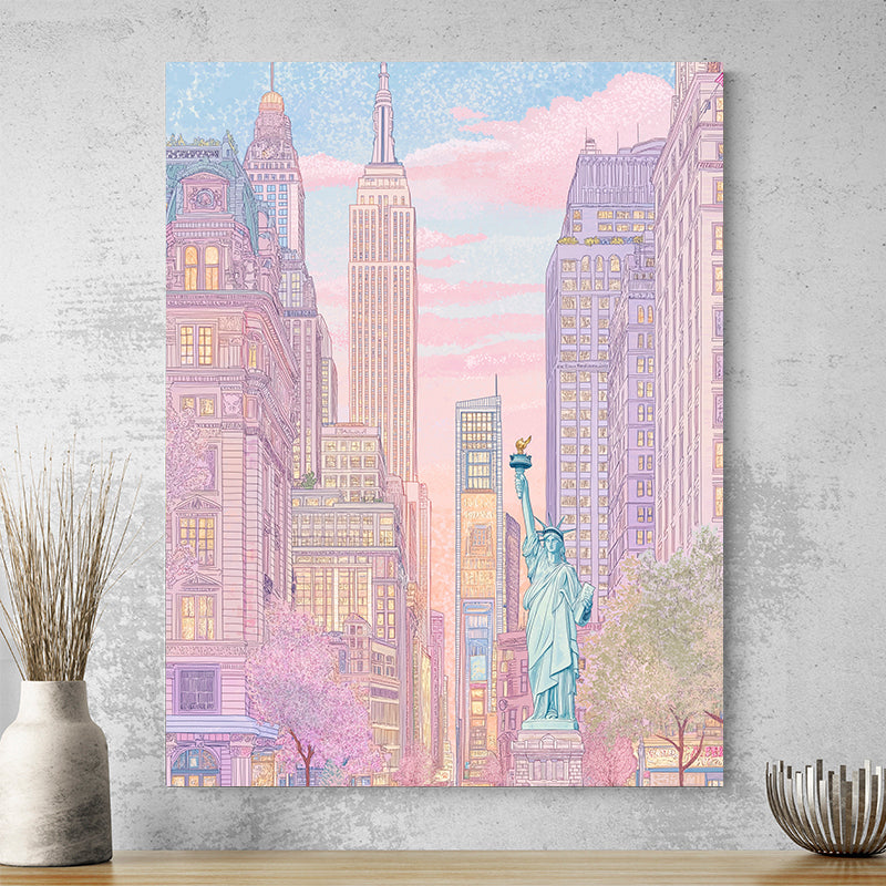 Tableau Vintage Pastel