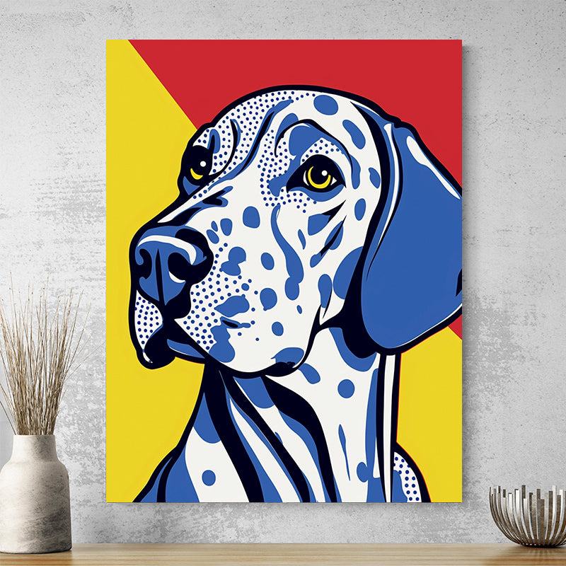 Tableau Pop Art Chien