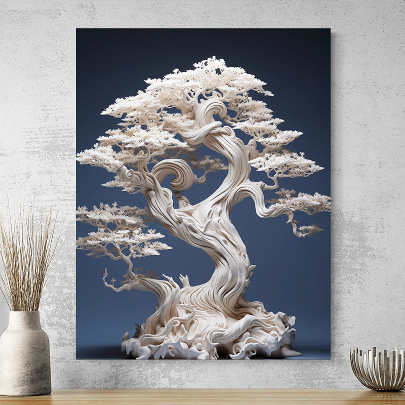 Tableau Arbre De Vie Blanc
