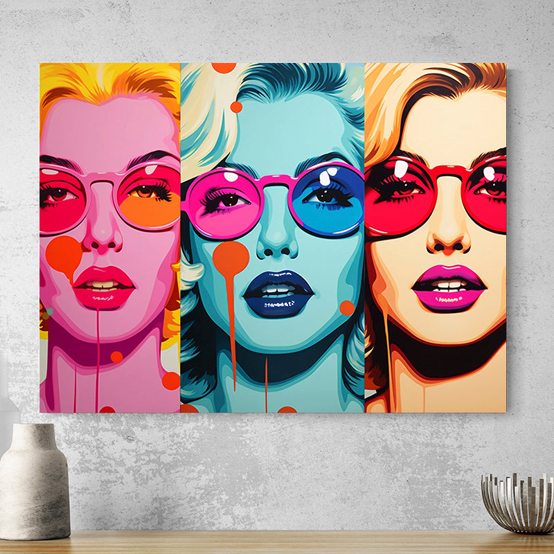 Tableau Coloré Femme