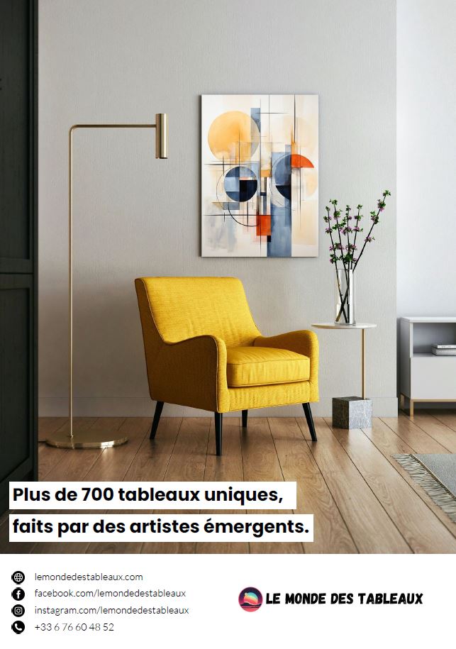 brochure professionnelle le monde des tableaux