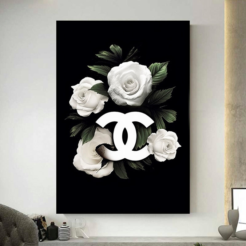 Tableau Chanel Noir Et Blanc