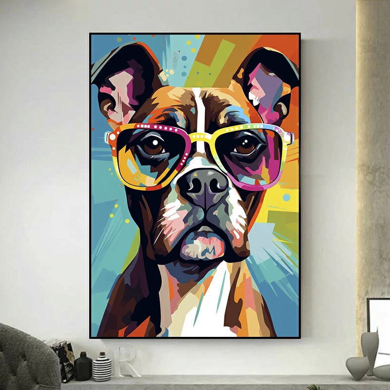 Tableau Basset Hound Expressif - Portrait Canin