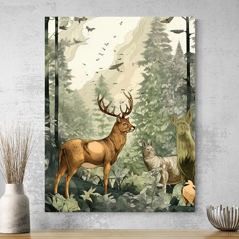 Tableau Animaux De La Forêt