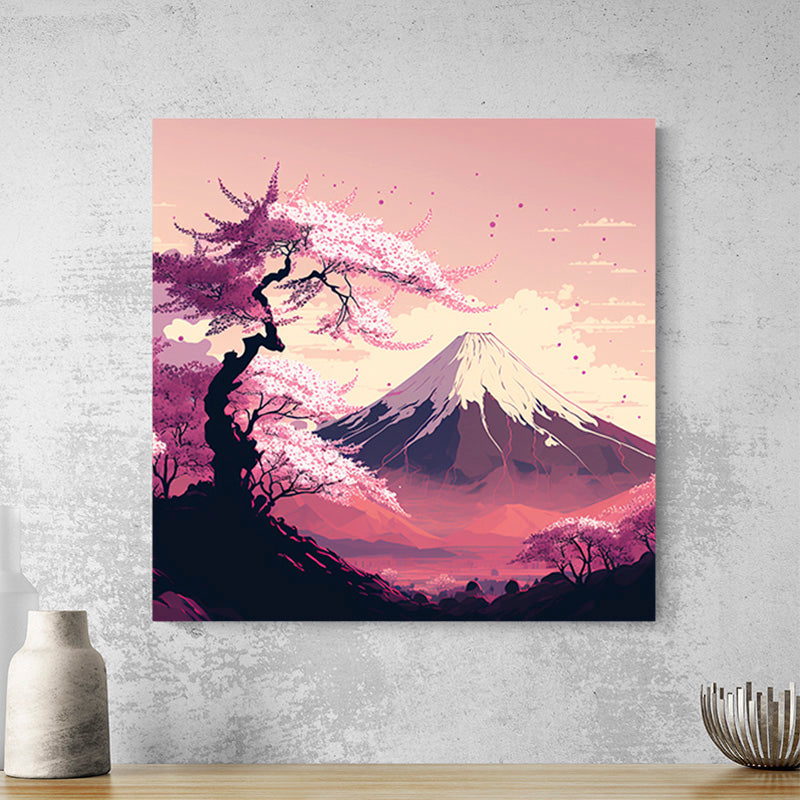 tableau japonais sakura