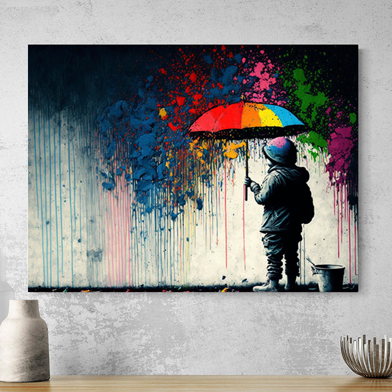 Tableau Street Art Banksy
