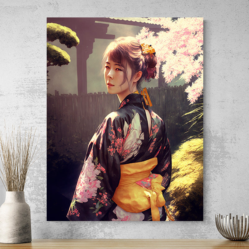 Tableau Kimono Japonais